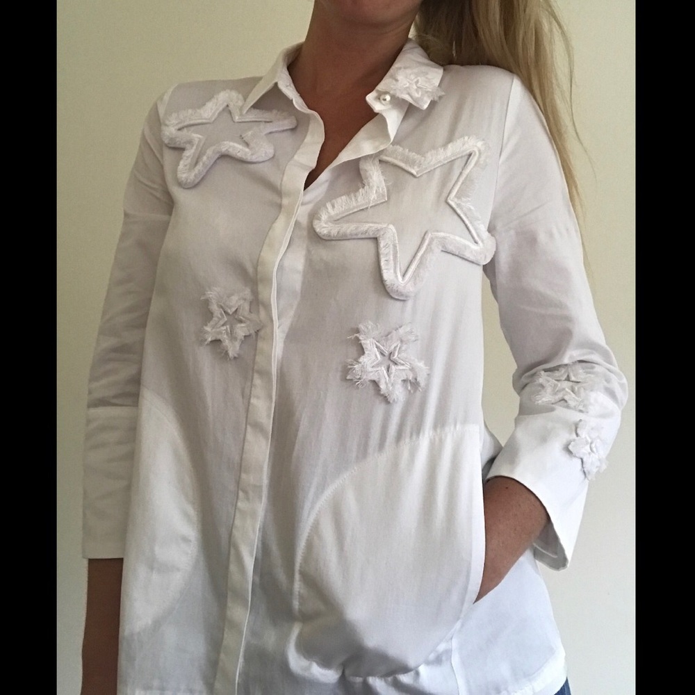 Star patch button up top - Picture 3 of 8